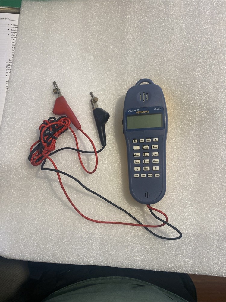 Fluke Networks TS25D Telephone Test Set