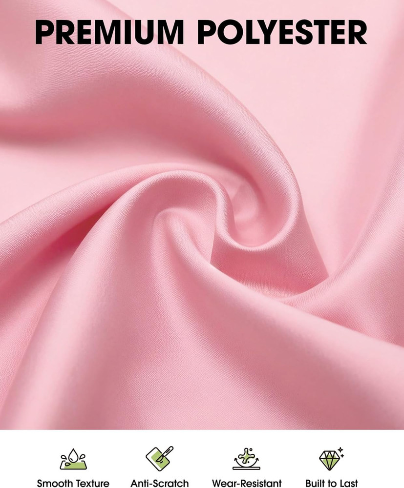 Rectangle Table Cloth 60" X 102" – Durable Polyester Tablecloth Offers Reusable