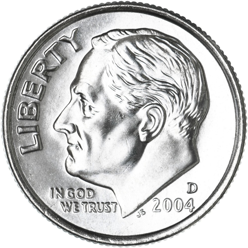 2004 D Roosevelt Dime BU US Coin