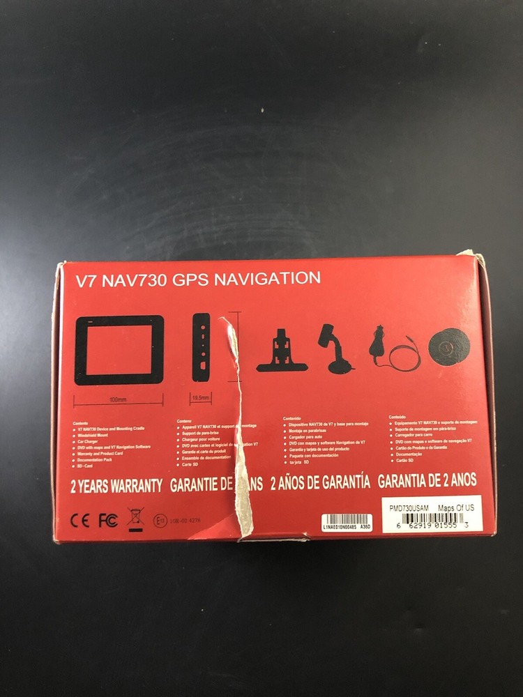VI NAV730 GPS NAVIGATION 3.5”works Ve8