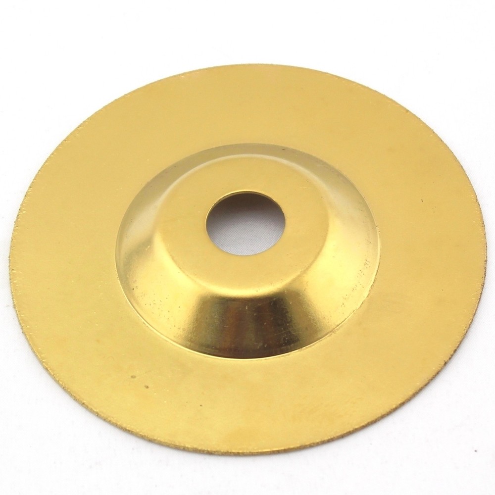 2Pcs 100 mm TITANIUM Diamond Grinding Disc Wheel for Glass Stone