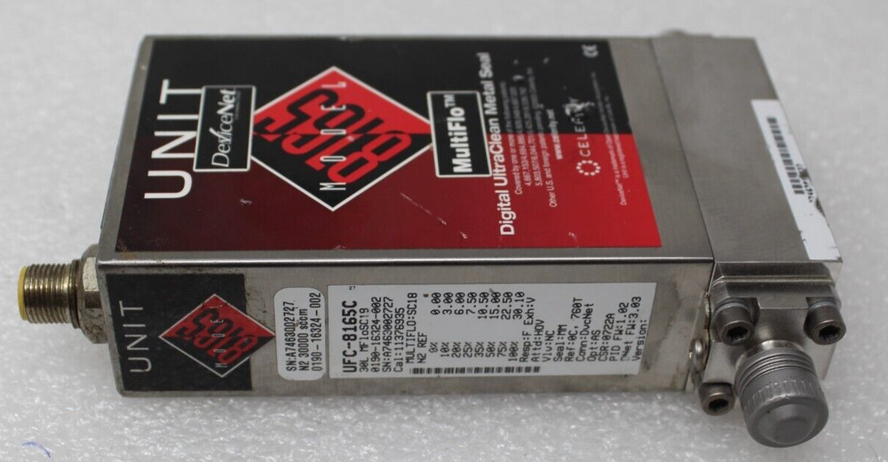 UNIT UFC-8165C | UFC8165C MASS FLOW CONTROLLER N2 30000 SCCM