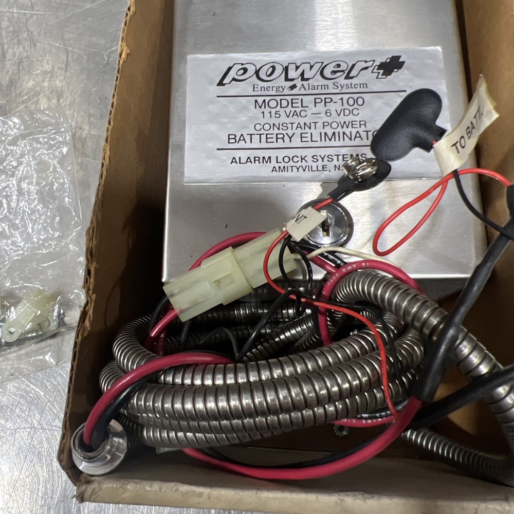 Alarm Lock PP-100 Battery Eliminator for Exit Device Nos Surplus