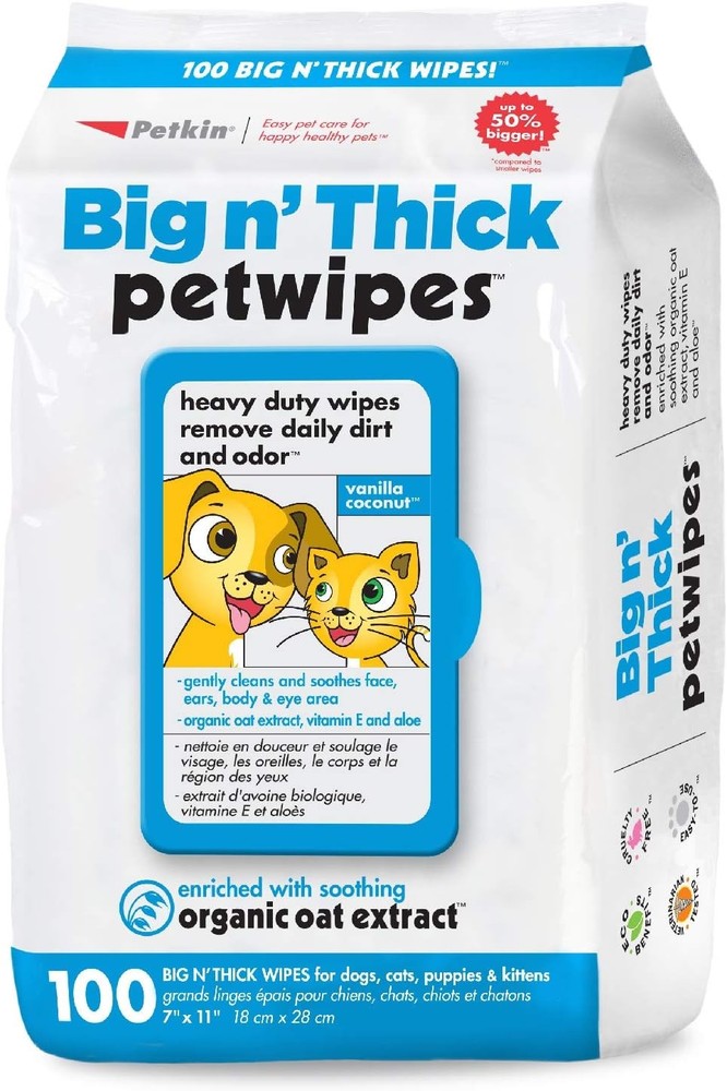 Big N' Thi Petwipes 100 ct