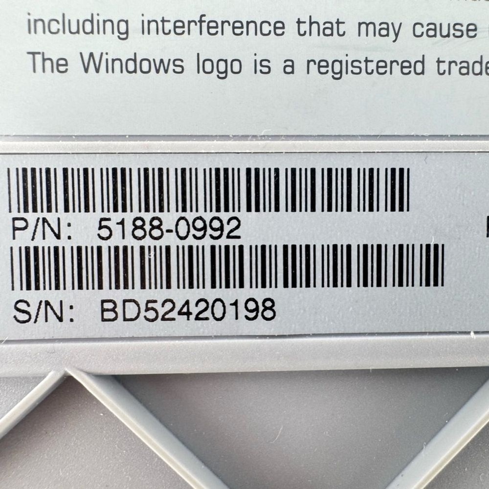 HP Wired 5137 Keyboard -Tested and Working