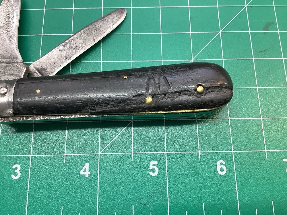 Old Shapleigh Hdware Diamond Edge Bareheaded Jack Knife