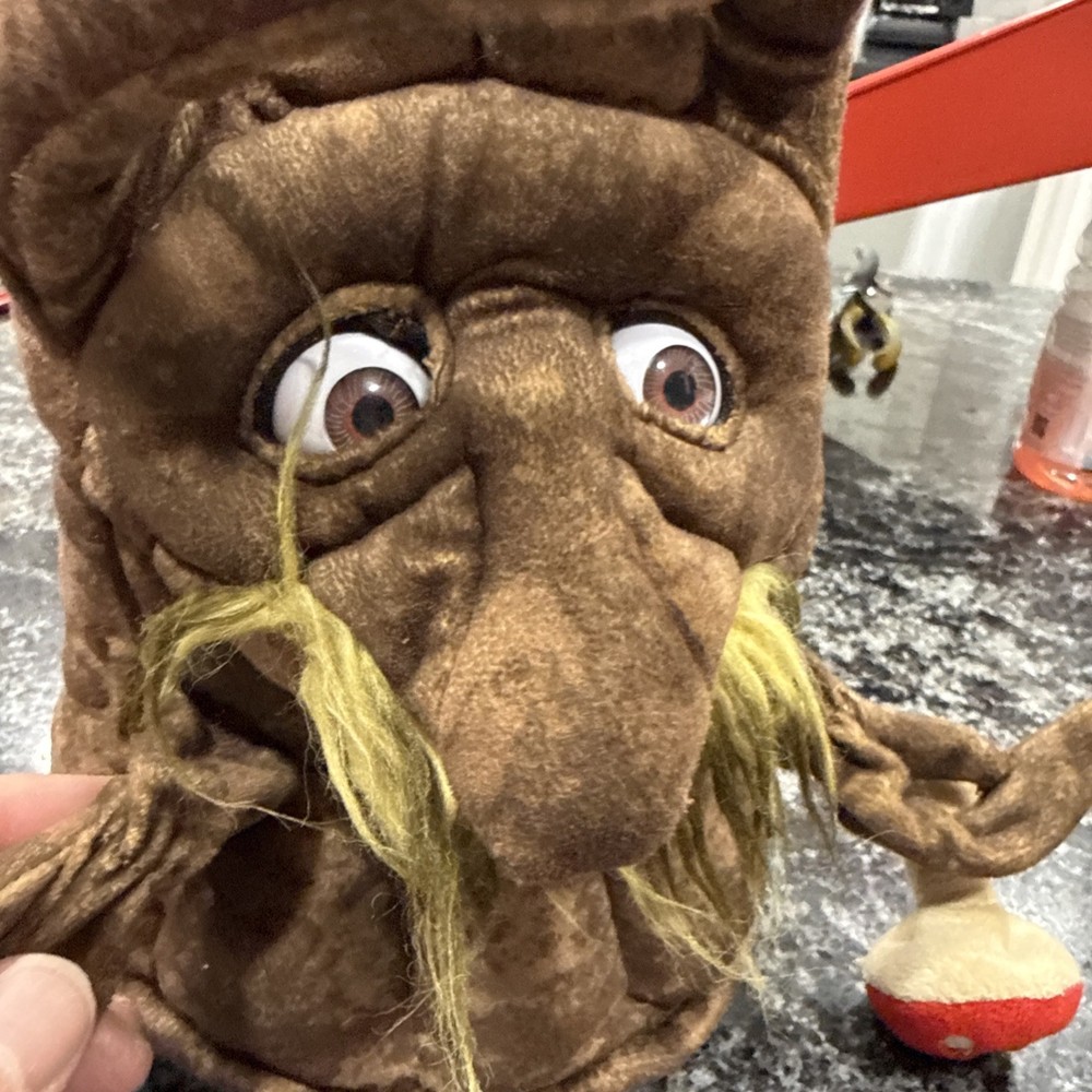 Folkmanis Puppets Tree Moving Eyes Mouth Hand Puppet