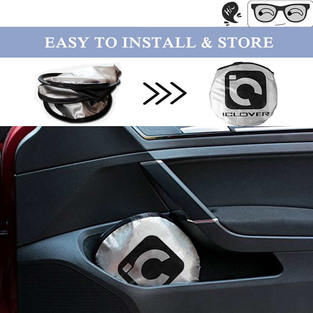 Foldable Auto Car Windshield Sun Shade Shield Cover Sun Visor UV Block Protector
