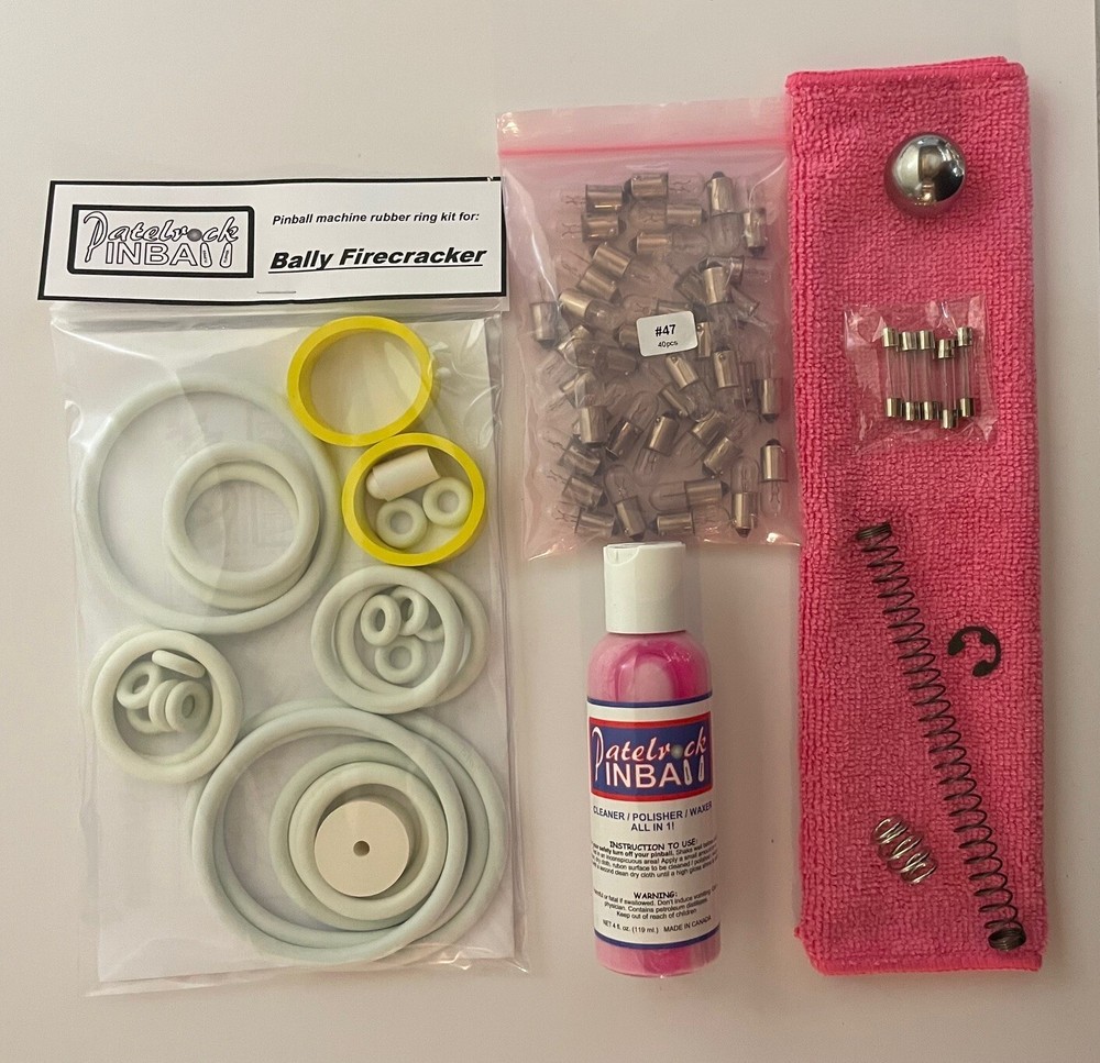 1971 Bally Firecracker Pinball Machine Maintenance Tune Up Kit