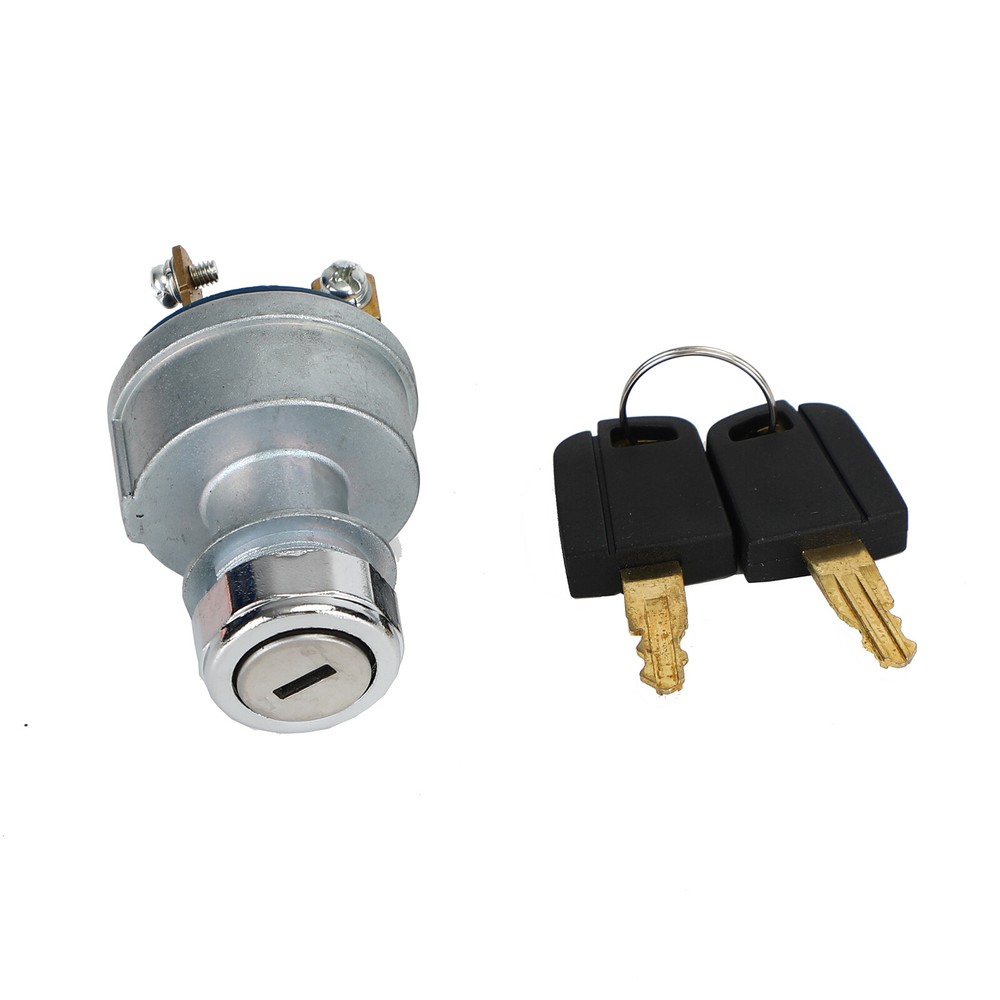 Starter Ignition Switch For Caterpillar 9G7641 9G-7641 With 2 Keys E