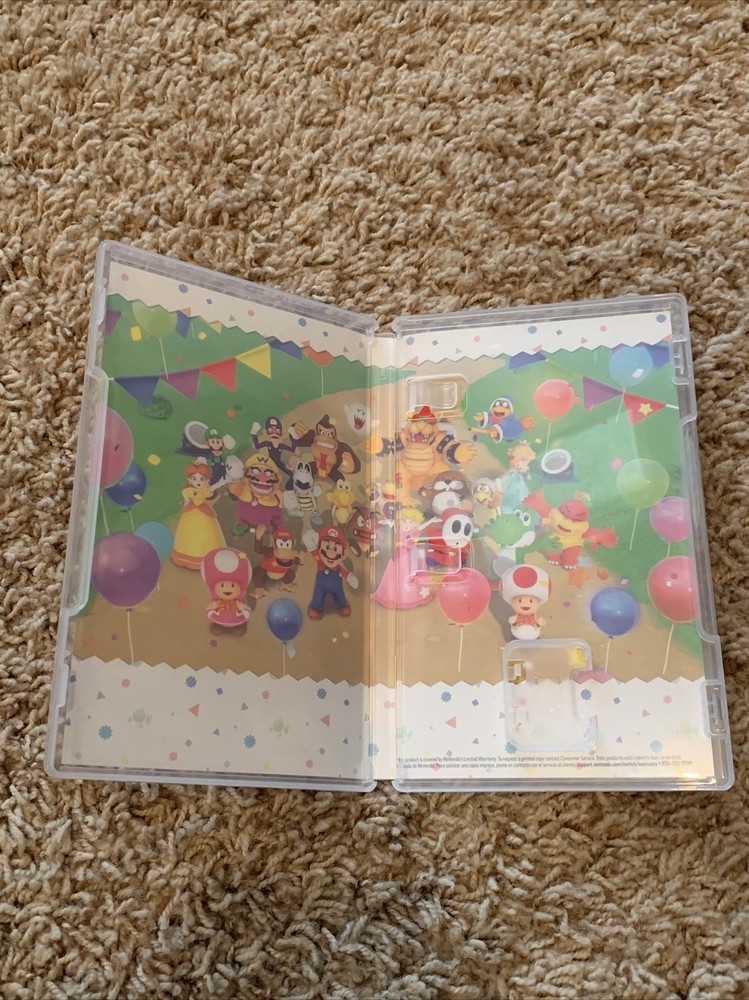Empty Replacement Case & Artwork ONLY! Super Mario Party - Nintendo Switch