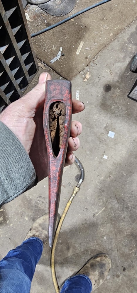 Vintage True Temper 3.5lb Single Bit Axe Head 6 rib Jersey Pattern