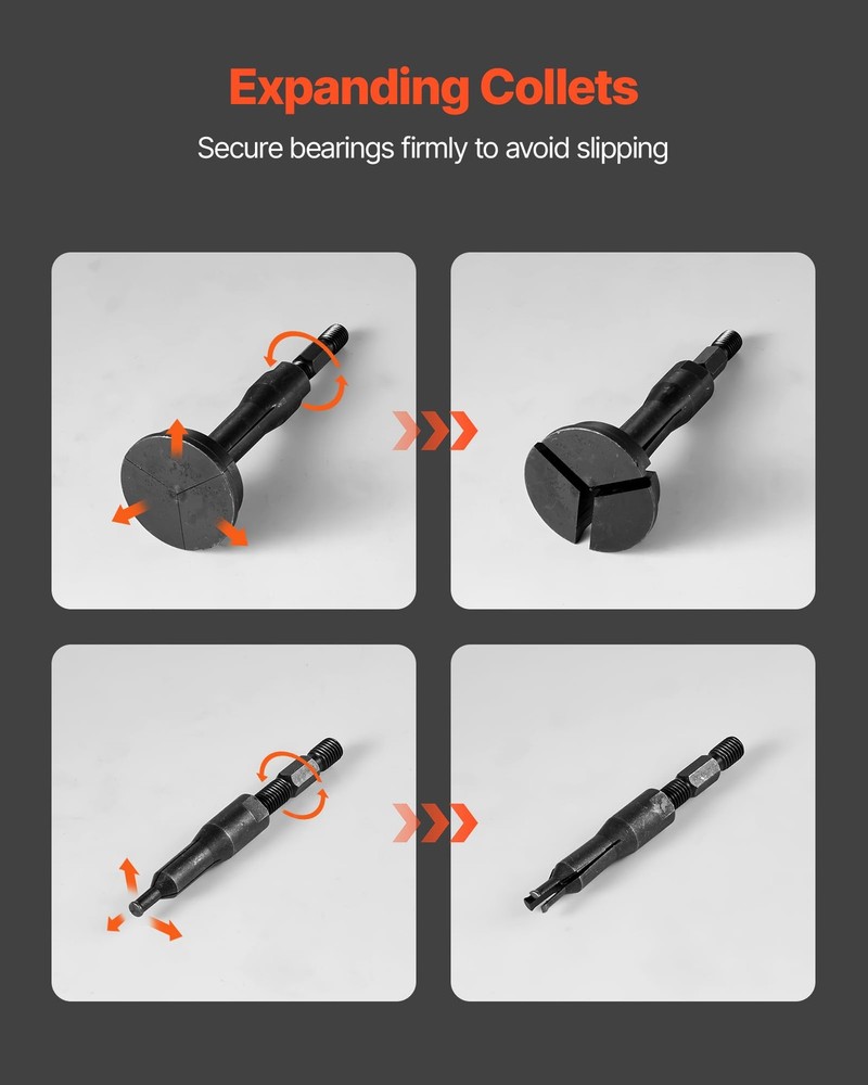 VEVOR Blind Hole Bearing Puller Set, 16-in-1 Set