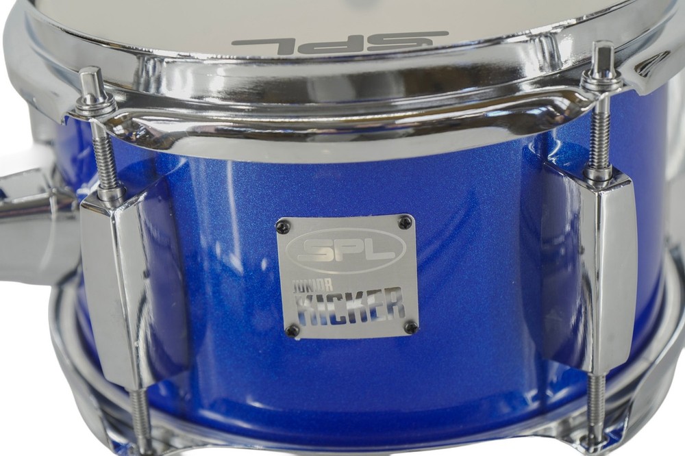 SPL Junior Kicker 8" x 5" Rack Tom Drum - Metallic Blue