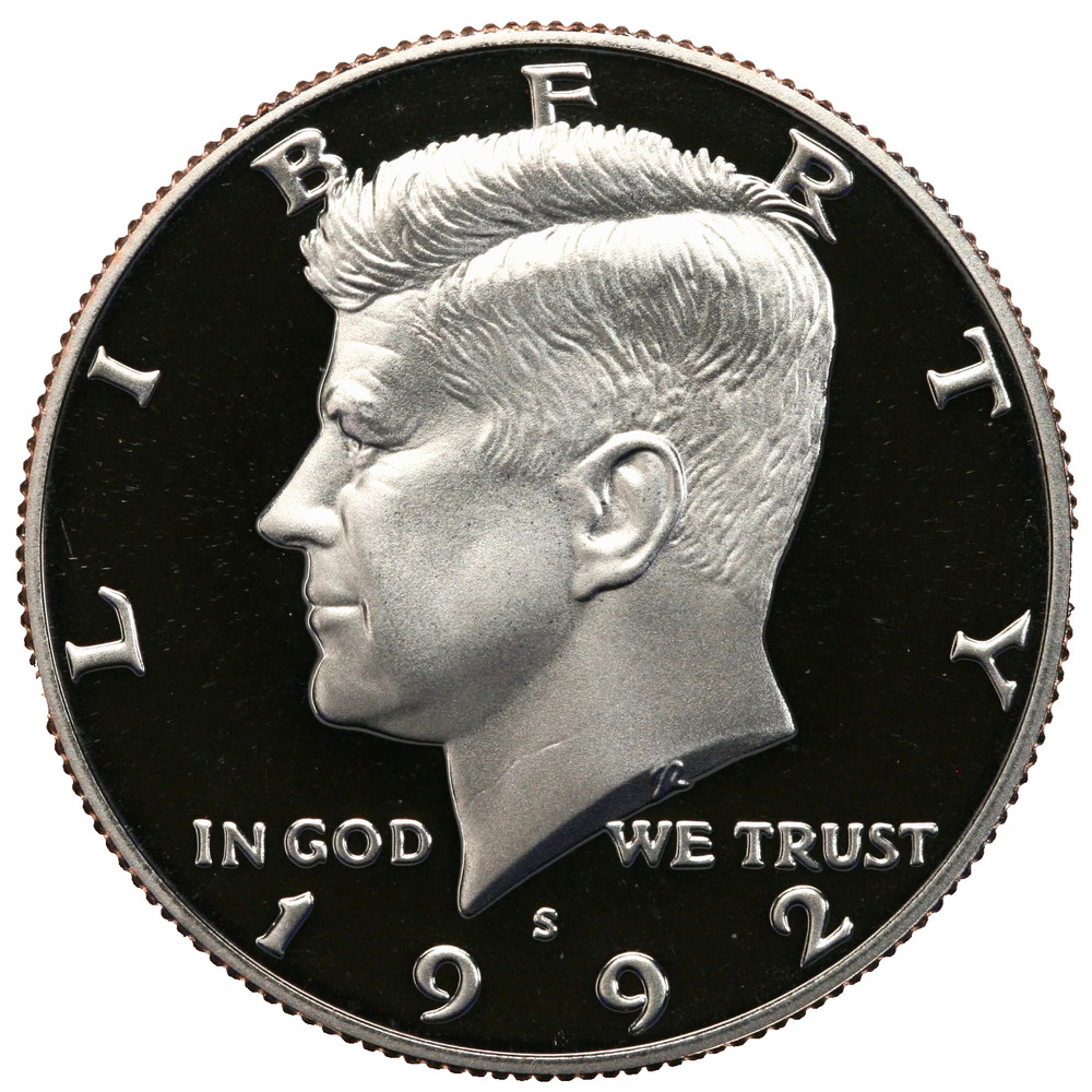 1992-S Kennedy Half Dollar, DCAM Proof