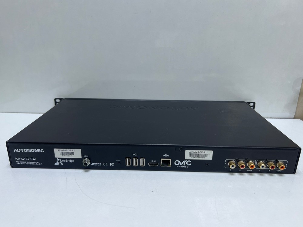 Autonomic AU-MMS-3E-R1 Three Source Music Streamer
