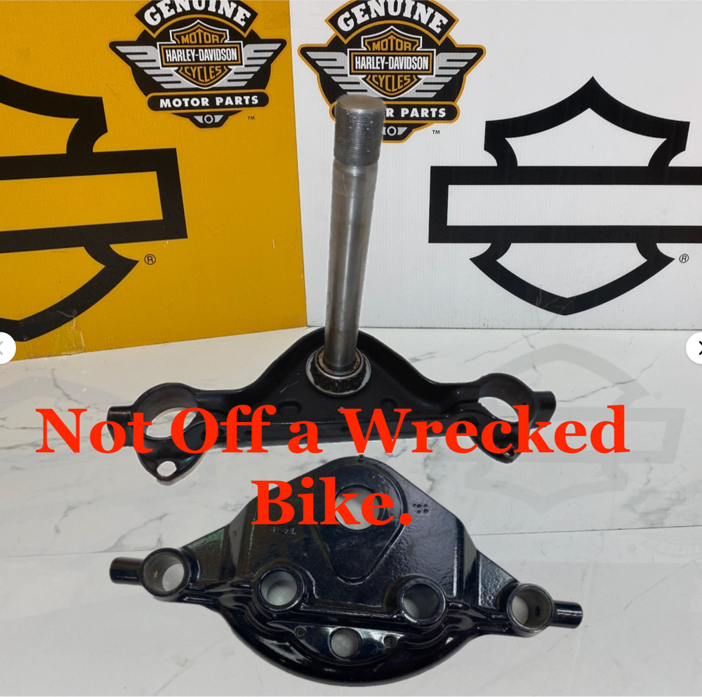 94-13 OEM Harley Touring Electra Glide Road King Front Fork Triple Tree 41mm