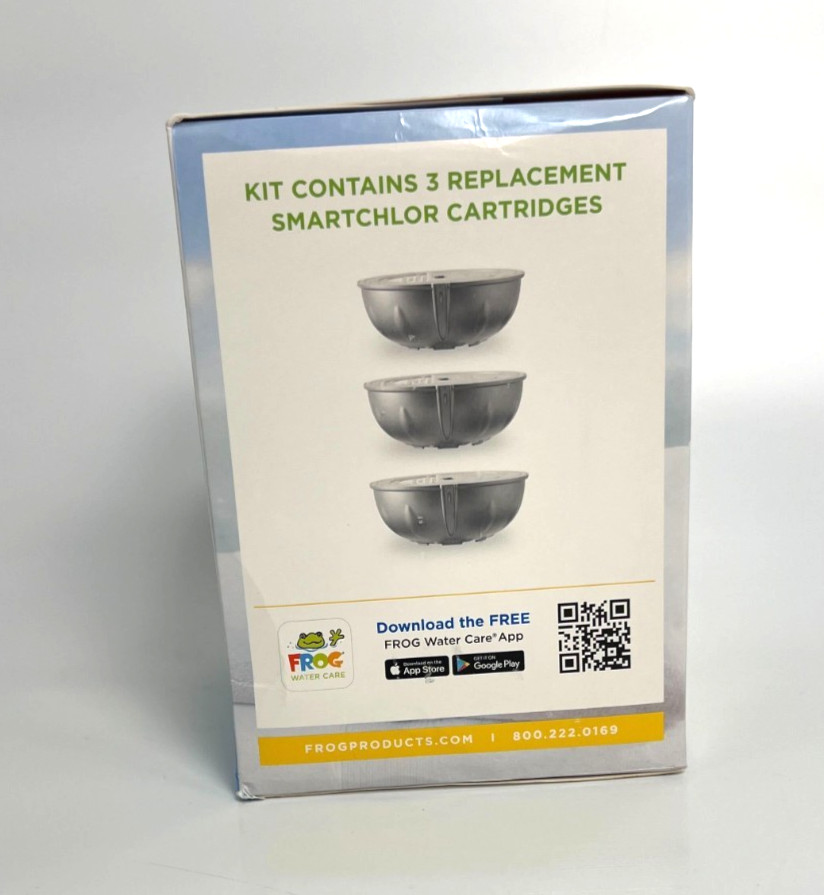 [NEW] (FR0G® @ease® Floating, SmartChlor® Replacement Cartridges, 3 pack