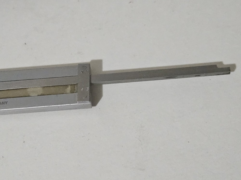 HELIOS Dial Caliper 0-7" Range .001" Graduation Stainless Germany