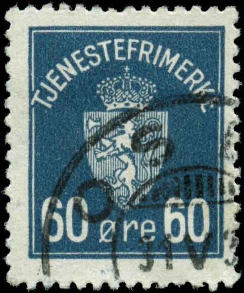 Norway  Scott #O7 Used
