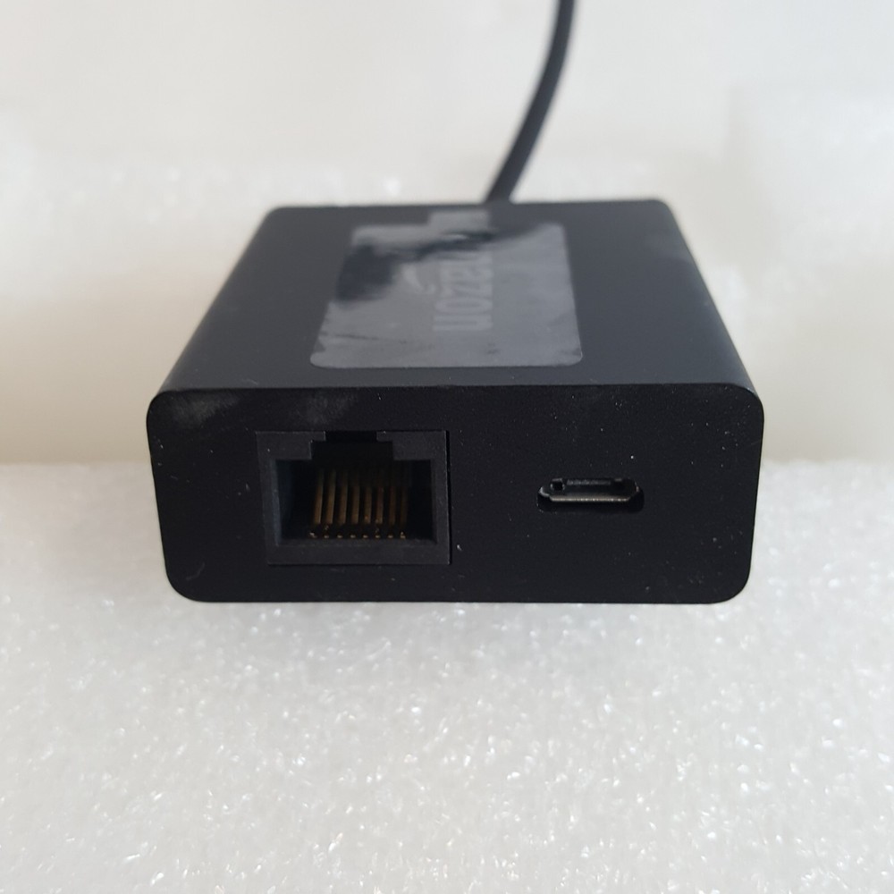 Genuine Amazon Ethernet Adapter for Amazon Fire TV Devices - SAME DAY - WARRANTY