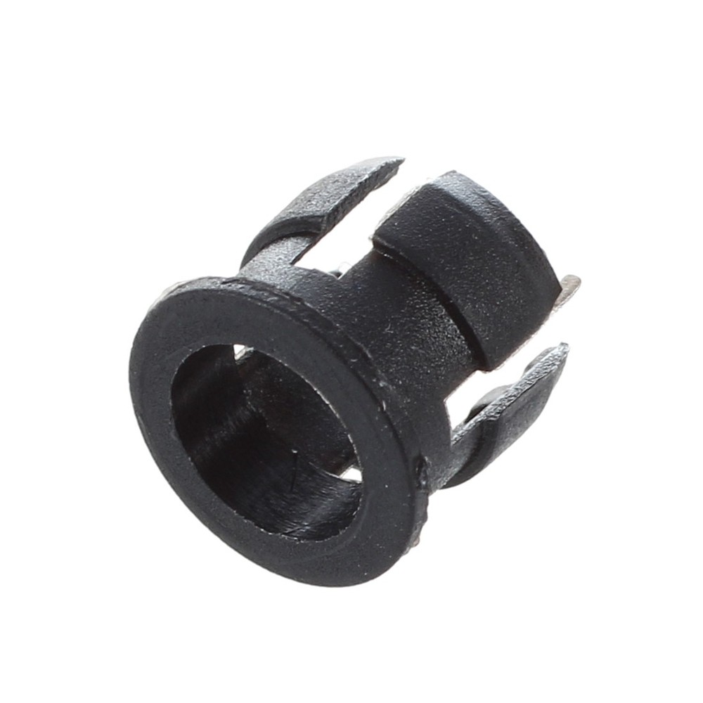 50 5mm Black Plastic LED Holder Case Clip Display Panel I2K48268