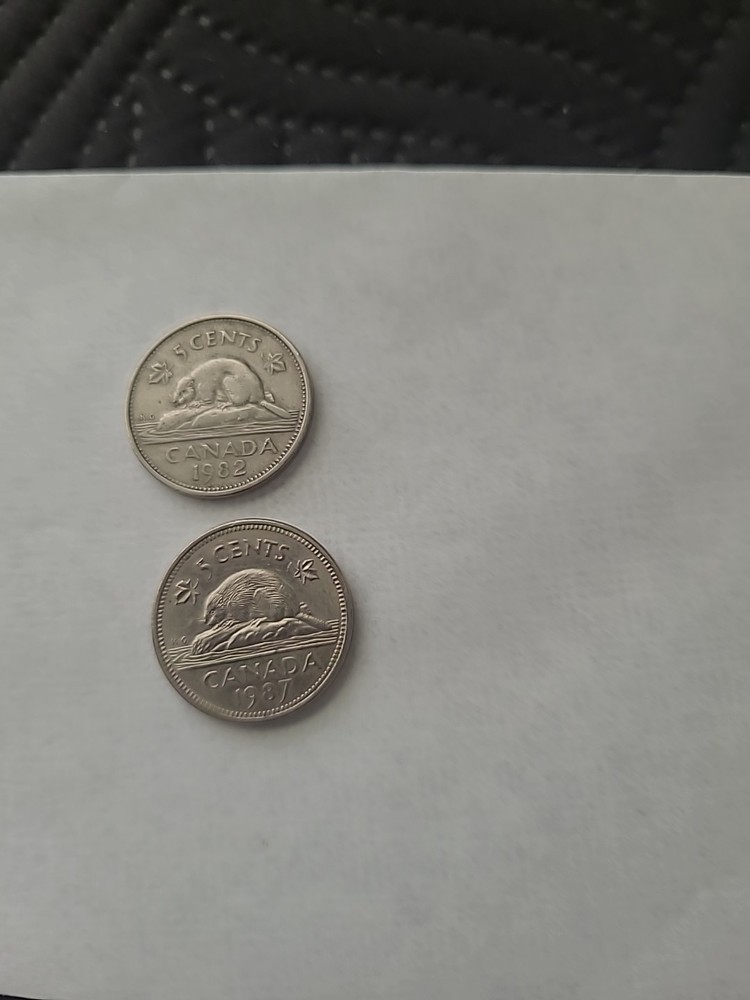 1982 1987 Regina Nickel Canada