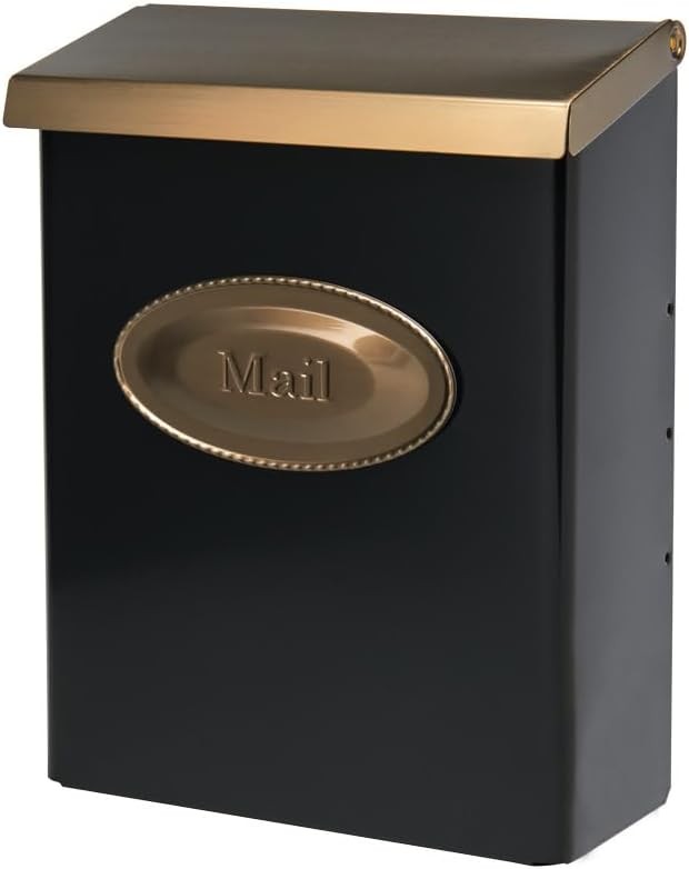 Architectural Locking Vertical Wall Mount Mailbox Steel Design Smallside Egress