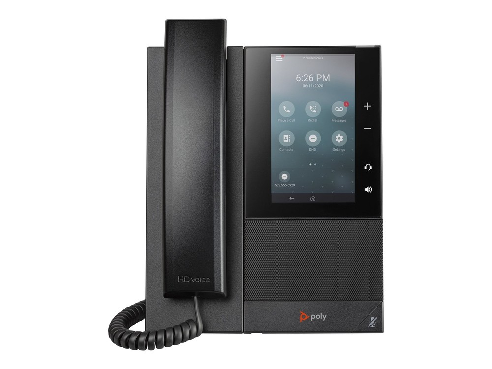 Hewlett Packard 82Z82AA Poly CCX 505 IP Phone Black