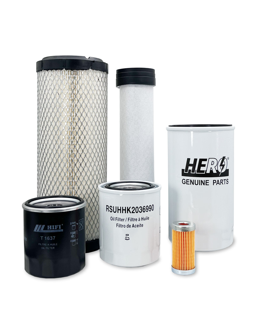 HERO® Maintenance Filter Kit For CASE DX33 Compact Tractor