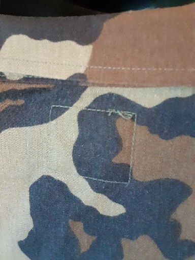 US Marines Combat Coat Medium Regular Woodland Camo Rip Stop Cotton