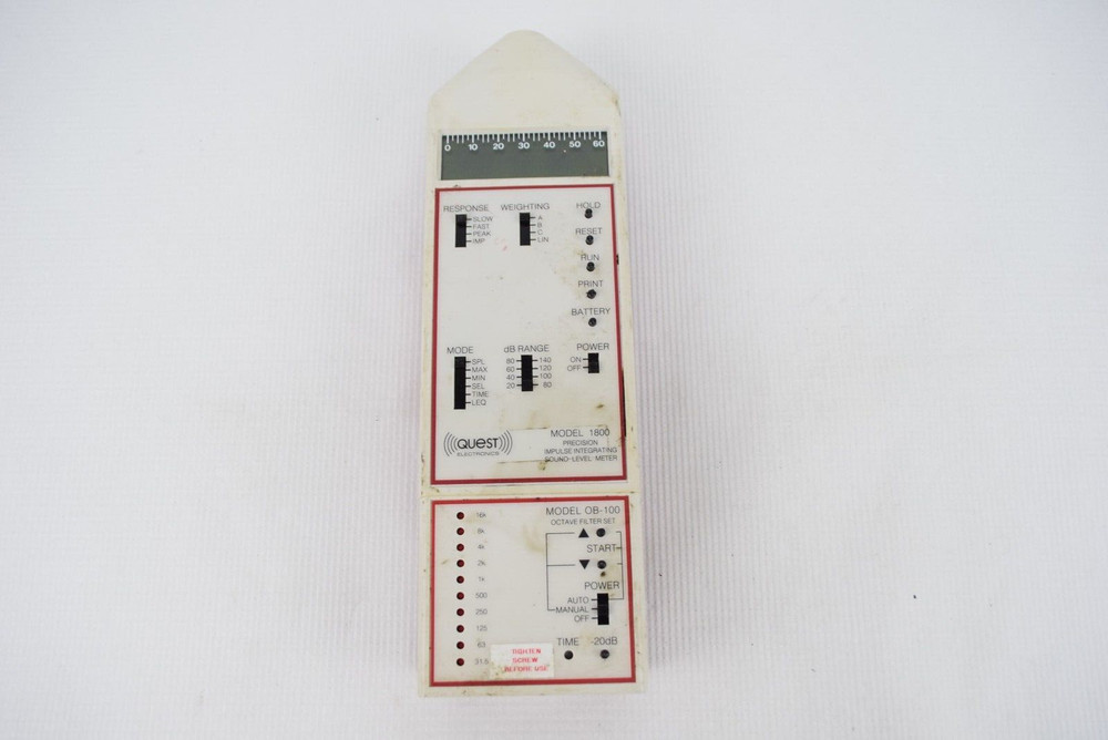 Quest 1800 Precision Impulse Integrated Sound Level Meter