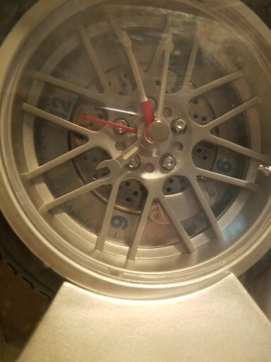 Tire Style Alarm Clock NOS