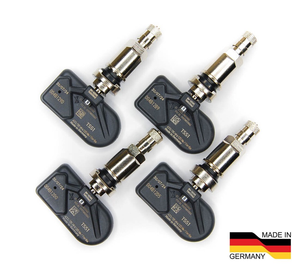TPMS Sensor Set (x4)Chrome for Chevrolet Equinox 2018-2024 13516164