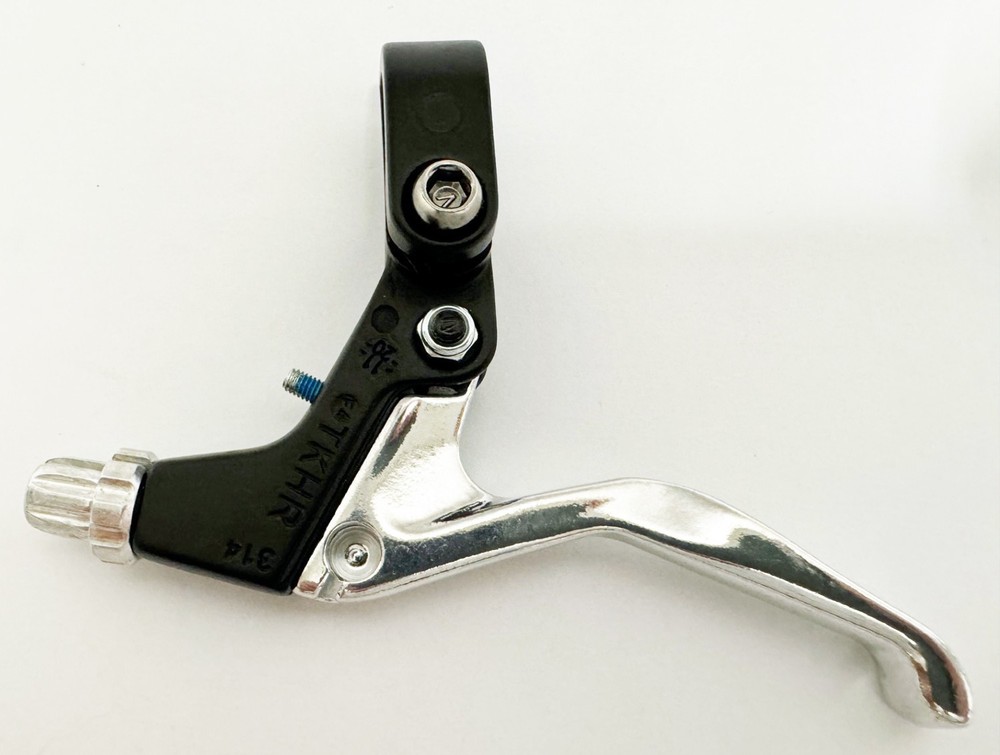 Tektro 319A Right Hand BMX Linear Pull Brake Lever - Silver/Black