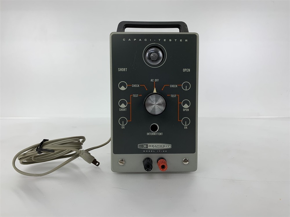 Heathkit Intermittent IT-22 Capacitor Test Meter