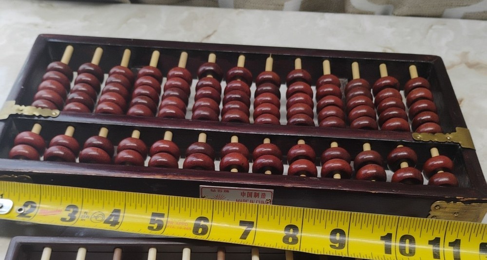 Vintage Red Abacus