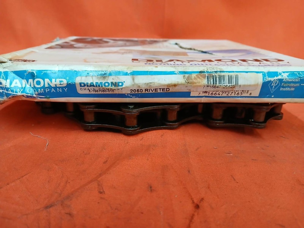 DIAMOND CHAIN COMPANY C2050 RIVETED 10FT