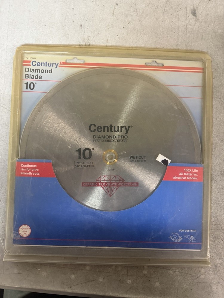 NEW Century Diamond Pro Blade 10” 75459