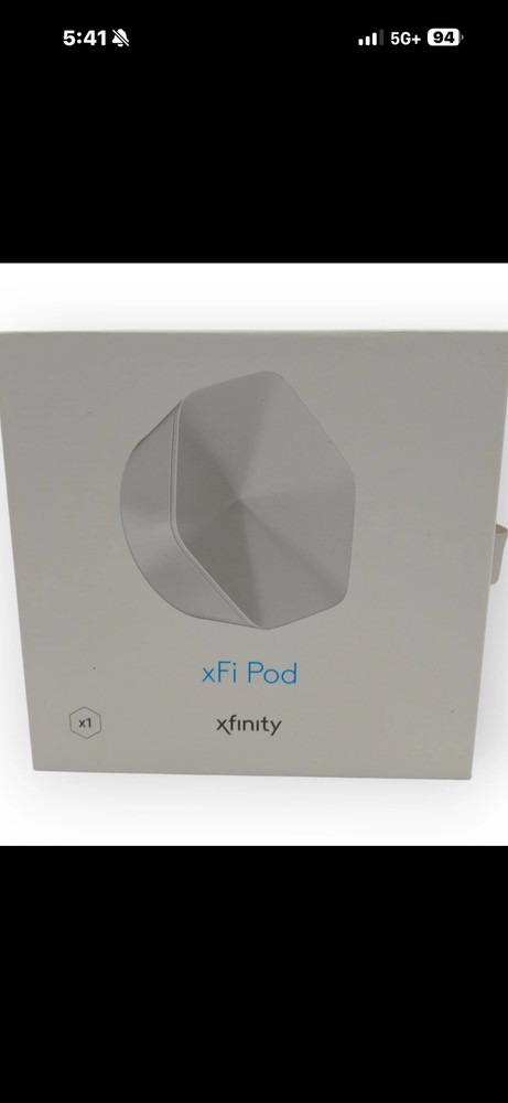 Xfinity XFi Pod XE2-SG WiFi Mesh Range Extender Network White 1-Pack Open Box