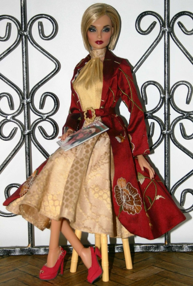 Fall Dress & Coat Doll Clothes Sewing Pattern for 16" Kingdom Dolls