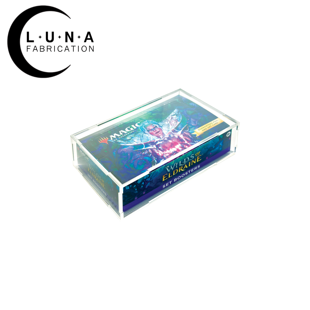 Display case for Magic The Gathering Set Booster Box