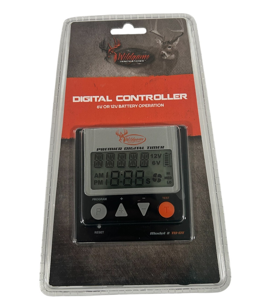 Wildgame Innovations Digital Controller Timer 6V or 12V Battery Operation  TH-DT