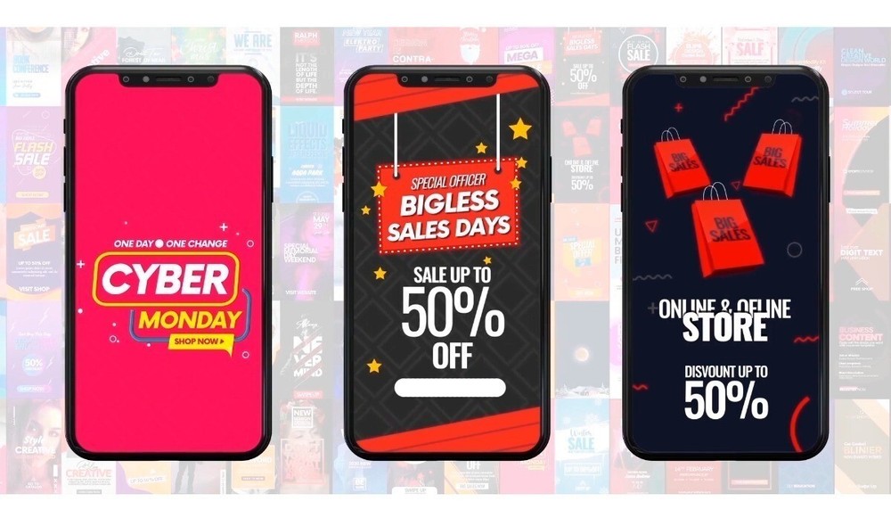 3000 Instagram Stories Templates After Effects Animated