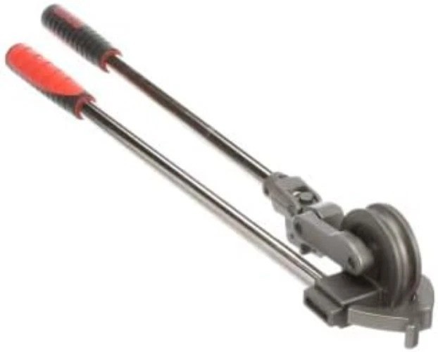 Carbon Steel Pipe Bender with Dual Handles for Enhanced Leverage and Control