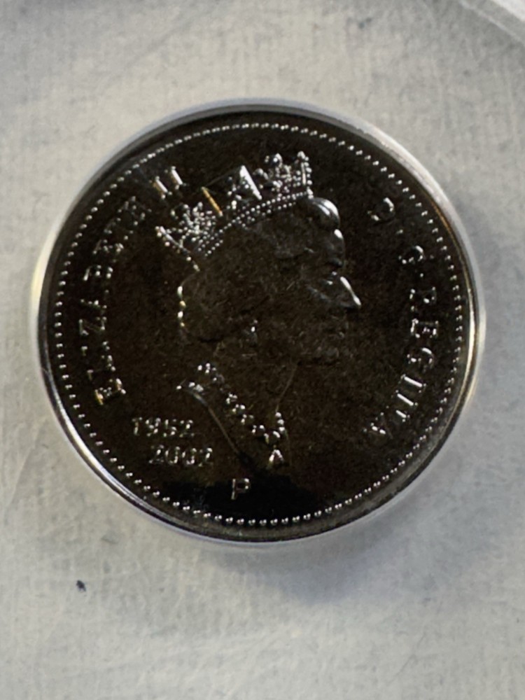 2002-P Canada 5 Cents Graded MS 69 by ANACS
