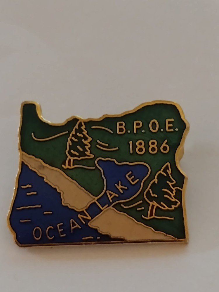 BPOE Ocean Lake Lapel Pin