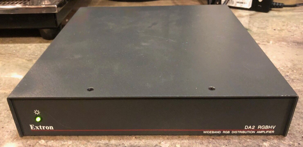 Extron DA2 RGBHV - Two Output Wideband Distribution Amplifier - Powers Working
