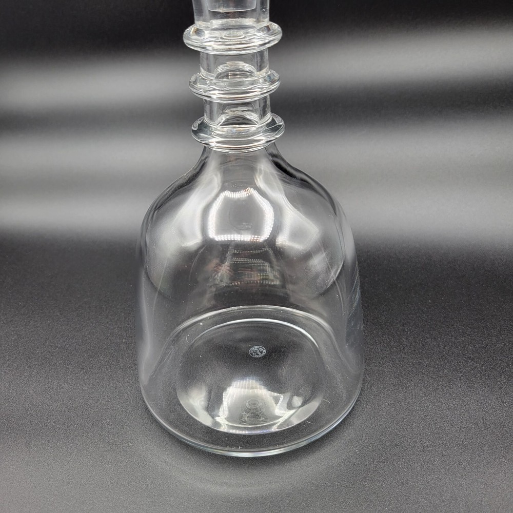 BACCARAT Decanter Barware France Commodore Rings Retired Pattern Large
