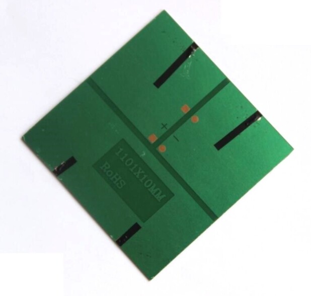 1.5W6V solar panel PET laminated board polycrystalline silicon panel 110 * 110MM